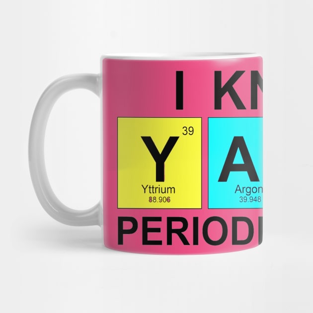 I Knit Yarn Periodically by crackstudiodsgn